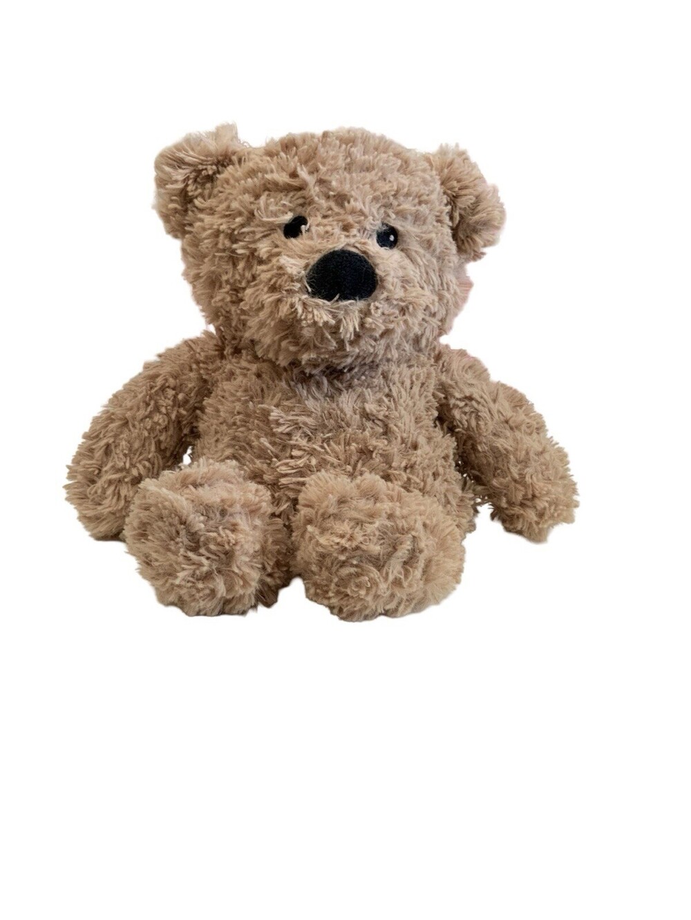 Warmies Brown Curly Bear Plush Animal Microwavable Freezable Scented